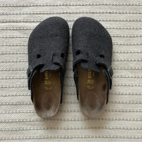 Birkenstock Wool Boston clogs - Picture 1 of 4